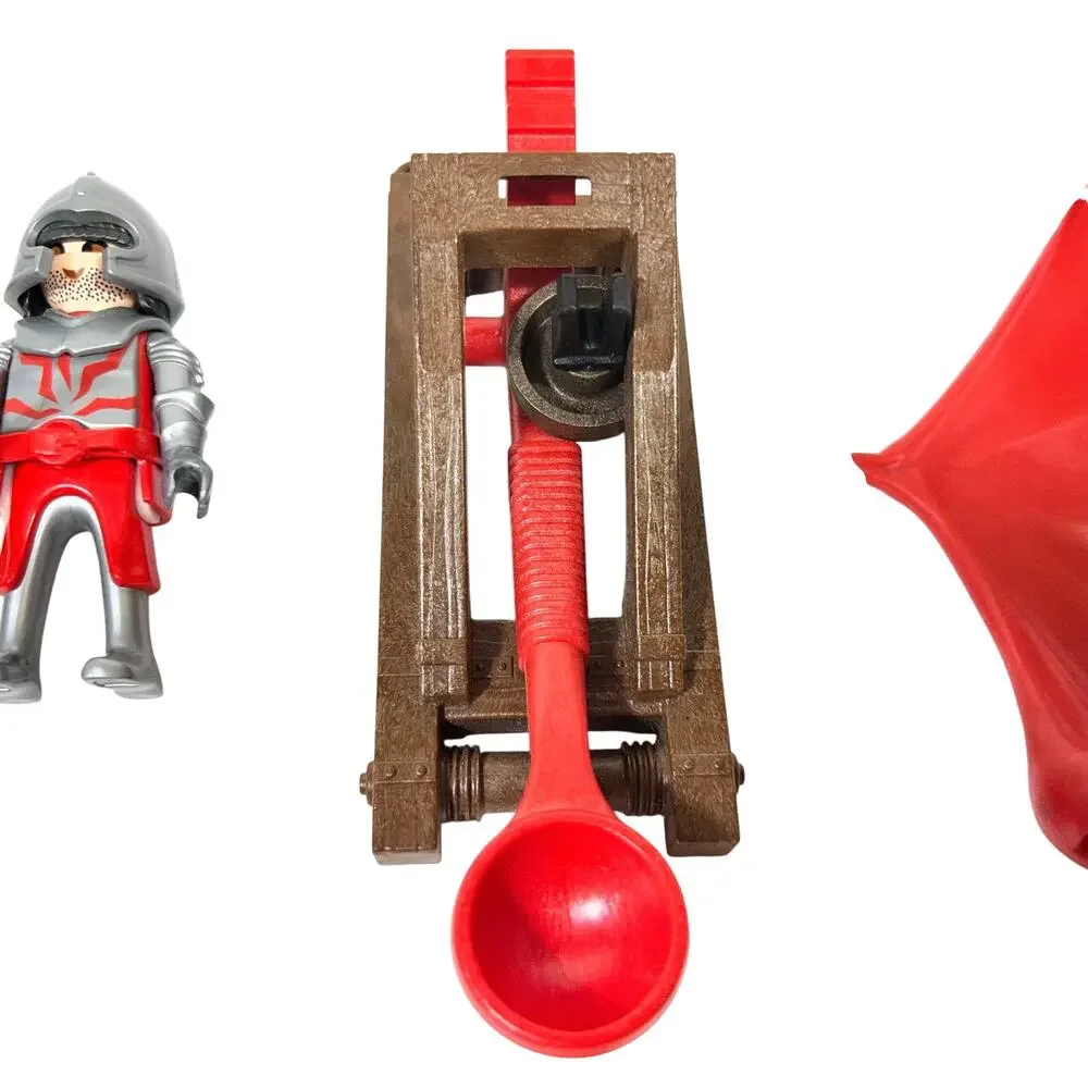 Playmobil 5840 Dragon Rock Playset Knights Red Dragon Cave Manual Complete